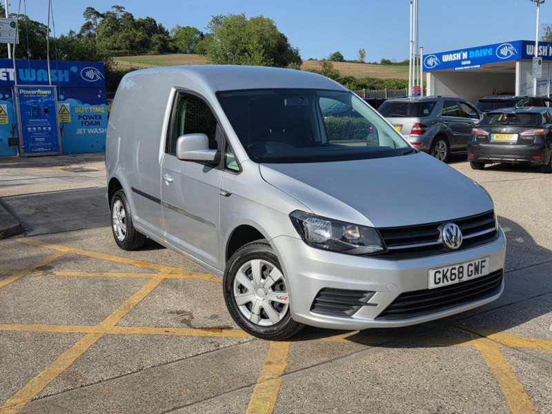 2018 Volkswagen Caddy 2.0 Tdi C20 Bluemotion Tech Trendline Swb Euro 6 (s/s) 5dr in Silver — image 1