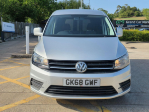 2018 Volkswagen Caddy 2.0 Tdi C20 Bluemotion Tech Trendline Swb Euro 6 (s/s) 5dr in Silver — image 4
