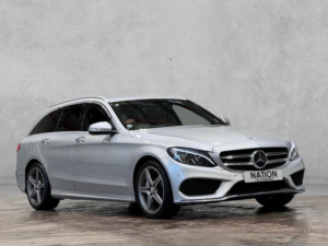 2014 Mercedes-Benz C Class 2.0 C200 Amg Line (premium) 7g-Tronic+ Euro 6 (s/s) 5dr in Silver — image 3