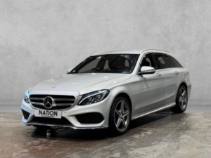 2014 Mercedes-Benz C Class 2.0 C200 Amg Line (premium) 7g-Tronic+ Euro 6 (s/s) 5dr in Silver — image 4