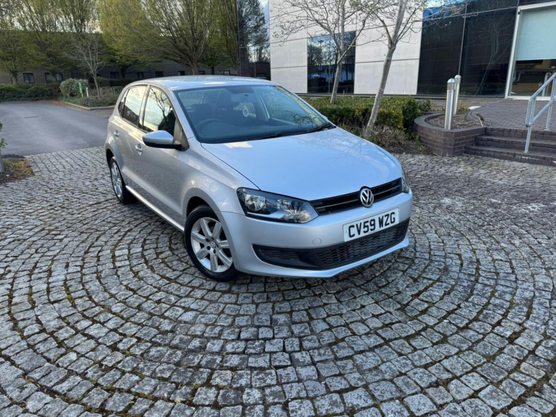 2009 Volkswagen Polo 1.2 Se Euro 5 5dr in Silver — image 1
