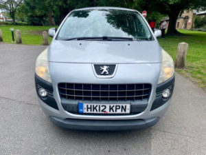 2012 Peugeot 3008 1.6 Vti Active SUV 5dr Petrol Manual Euro 5 (120 Ps) in Silver — image 2