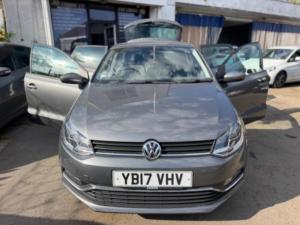 2017 Volkswagen Polo 1.2 Tsi Bluemotion Tech Match Edition DSG Euro 6 (s/s) 5dr in Grey — image 3