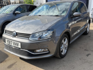 2017 Volkswagen Polo 1.2 Tsi Bluemotion Tech Match Edition DSG Euro 6 (s/s) 5dr in Grey — image 4
