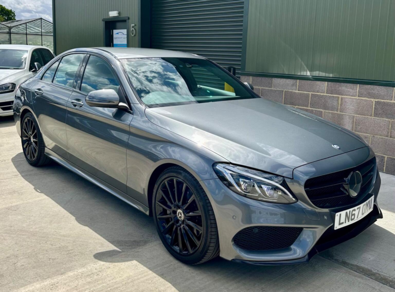 2017 Mercedes-Benz C Class 2.1 C250d Amg Line G-Tronic+ Euro 6 (s/s) 4dr in Grey — image 1
