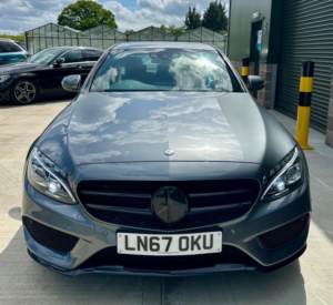2017 Mercedes-Benz C Class 2.1 C250d Amg Line G-Tronic+ Euro 6 (s/s) 4dr in Grey — image 5