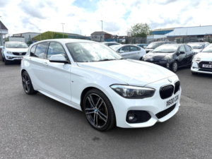 2018 BMW 1 Series 1.5 118i M Sport Shadow Edition Euro 6 (s/s) 5dr in White — image 2