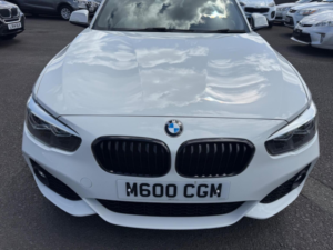2018 BMW 1 Series 1.5 118i M Sport Shadow Edition Euro 6 (s/s) 5dr in White — image 6