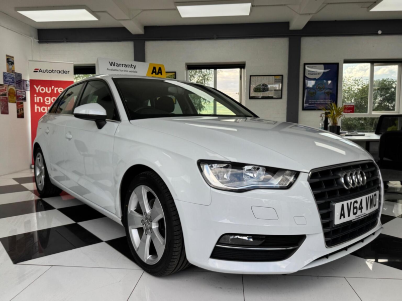 2014 Audi A3 1.4 Tfsi Sport Sportback S Tronic Euro 6 (s/s) 5dr in White — image 1