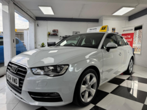 2014 Audi A3 1.4 Tfsi Sport Sportback S Tronic Euro 6 (s/s) 5dr in White — image 3