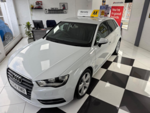2014 Audi A3 1.4 Tfsi Sport Sportback S Tronic Euro 6 (s/s) 5dr in White — image 6