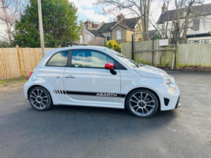 2022 Abarth 595 1.4 T-Jet Turismo Auto Euro 6 3dr in Grey — image 3