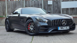 2017 Mercedes-Benz Amg Gt 4.0 V8 Biturbo C Edition 50 Spds Dct Euro 6 (s/s) 2dr in Grey — image 2