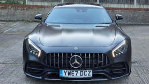 2017 Mercedes-Benz Amg Gt 4.0 V8 Biturbo C Edition 50 Spds Dct Euro 6 (s/s) 2dr in Grey — image 3