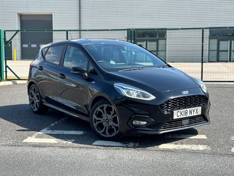 2018 Ford Fiesta 1.0t Ecoboost St-Line X Euro 6 (s/s) 5dr in Black — image 1
