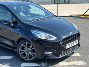 2018 Ford Fiesta 1.0t Ecoboost St-Line X Euro 6 (s/s) 5dr in Black — image 2
