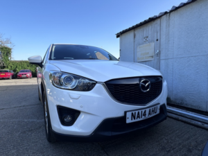 2014 Mazda Cx-5 2.2 Skyactiv-D Sport Nav in White — image 3