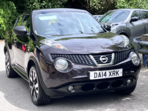 2014 Nissan Juke 1.6 N-Tec SUV 5dr Petrol Manual Euro 5 (17in Alloy) (117 Ps) in Black — image 2