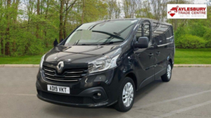 2019 Renault Trafic 1.6 Dci 27 Sport Nav Swb Standard Roof Euro 6 5dr in Black — image 2