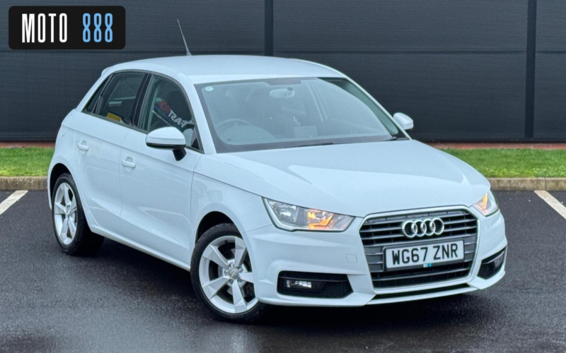 2017 Audi A1 1.4 Tfsi Sport Sportback S Tronic Euro 6 (s/s) 5dr in White — image 1