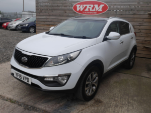 2015 Kia Sportage 1.6 Gdi Ecodynamics 2 SUV 5dr Petrol Manual 2WD Euro 6 (s/s) (133 Bhp) in White — image 5