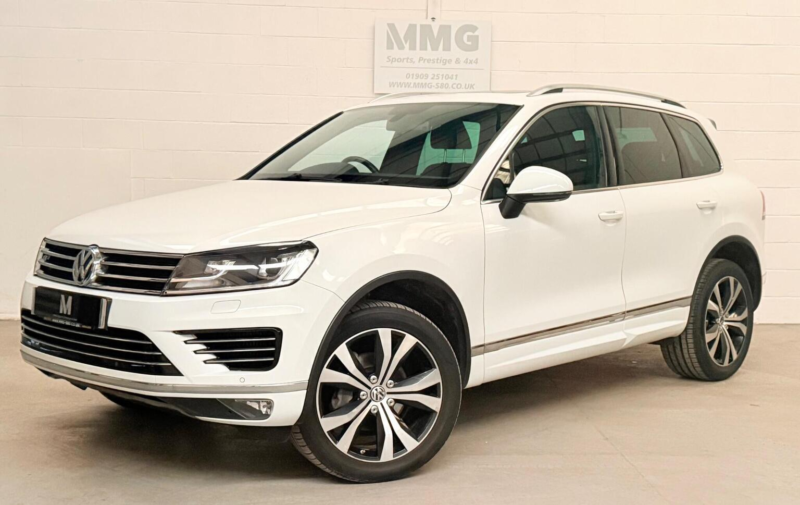 2015 Volkswagen Touareg 3.0 Tdi V6 Bluemotion Tech R-Line Tiptronic 4WD Euro 6 (s/s) 5dr in White — image 1