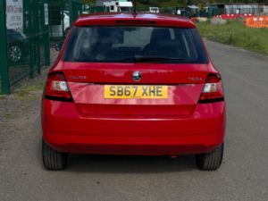 2017 Skoda Fabia 1.0 Se Hatchback 5dr Petrol Manual Euro 6 (s/s) (75 Ps) in Red — image 6