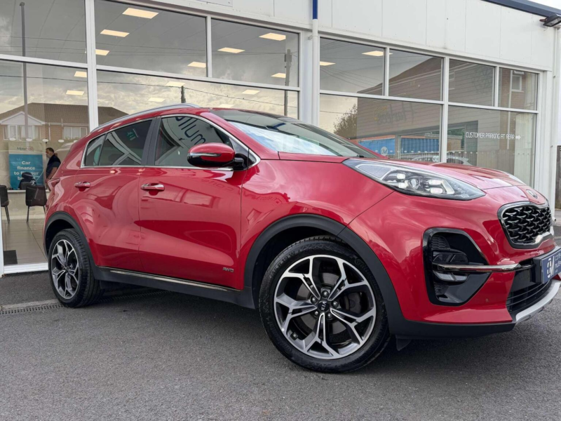 2020 Kia Sportage 1.6 T-Gdi Gt-Line Dct AWD Euro 6 (s/s) 5dr in Red — image 1