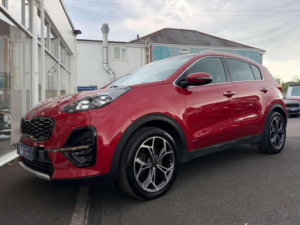 2020 Kia Sportage 1.6 T-Gdi Gt-Line Dct AWD Euro 6 (s/s) 5dr in Red — image 2
