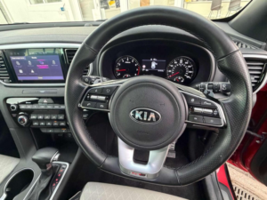 2020 Kia Sportage 1.6 T-Gdi Gt-Line Dct AWD Euro 6 (s/s) 5dr in Red — image 3