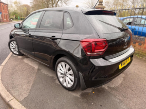 2021 Volkswagen Polo 1.0 Tsi Sel DSG Euro 6 (s/s) 5dr in Black — image 4