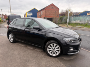 2021 Volkswagen Polo 1.0 Tsi Sel DSG Euro 6 (s/s) 5dr in Black — image 5