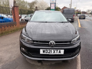 2021 Volkswagen Polo 1.0 Tsi Sel DSG Euro 6 (s/s) 5dr in Black — image 6