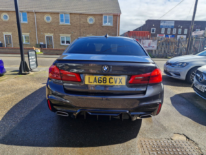 2018 BMW 5 Series 2.0 520d M Sport Saloon 4dr Diesel Auto Euro 6 (s/s) (190 Ps) in Grey — image 5