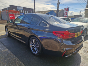 2018 BMW 5 Series 2.0 520d M Sport Saloon 4dr Diesel Auto Euro 6 (s/s) (190 Ps) in Grey — image 6