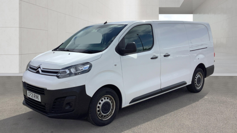 2021 Citroen Dispatch 1.5 Bluehdi 1200 Enterprise Xl Panel Van 6dr Diesel Manual Euro 6 100 Ps in White — image 1