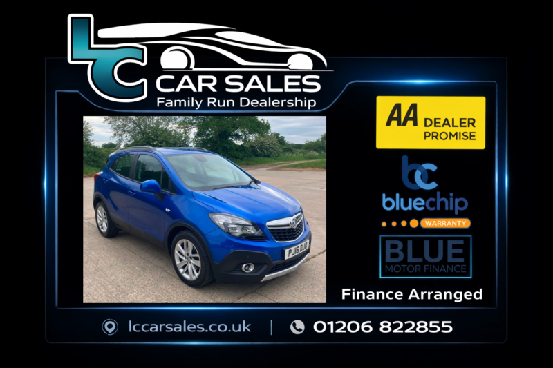 2016 Vauxhall Mokka 1.4 I Turbo Exclusiv Automatic in Blue — image 1