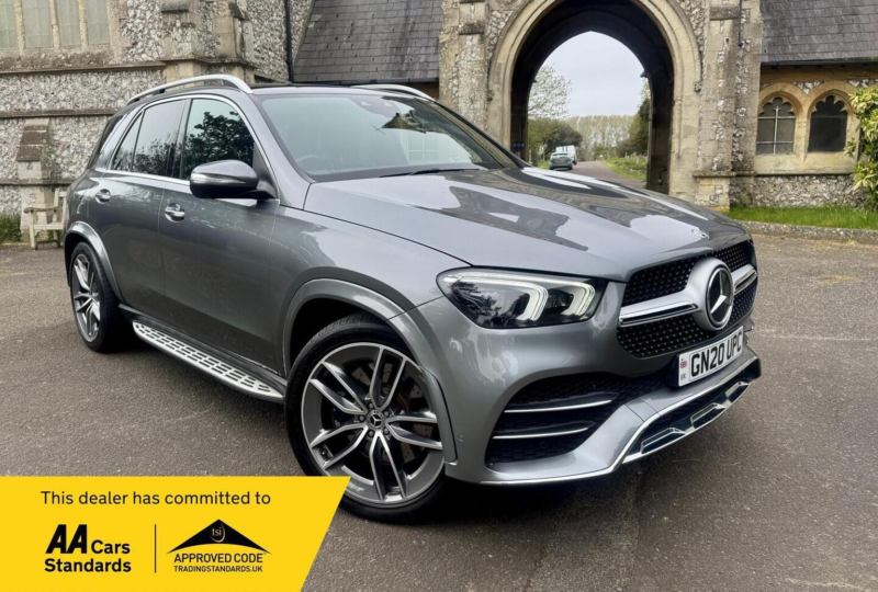 2020 Mercedes-Benz Gle 3.0 Gle450h Mhev Amg Line (premium Plus) G-Tronic 4matic Euro 6 (s/s) 5dr (7 Seat) in Grey — image 1