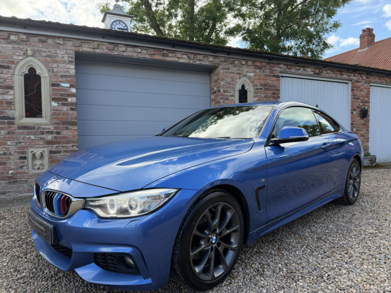 2016 BMW 4 Series 2.0 420d M Sport Coupe in Blue — image 1