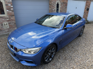 2016 BMW 4 Series 2.0 420d M Sport Coupe in Blue — image 2