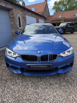 2016 BMW 4 Series 2.0 420d M Sport Coupe in Blue — image 6