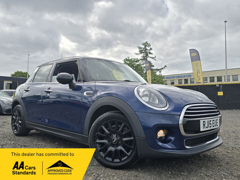 2015 MINI Hatch 1.5 Cooper Hatchback 5dr Petrol Manual Euro 6 (s/s) (136 Ps) in Blue — image 1
