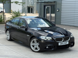 2015 BMW 5 Series 3.0 535d M Sport Auto Euro 6 (s/s) 4dr in Black — image 5