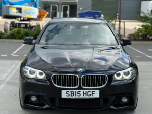 2015 BMW 5 Series 3.0 535d M Sport Auto Euro 6 (s/s) 4dr in Black — image 6