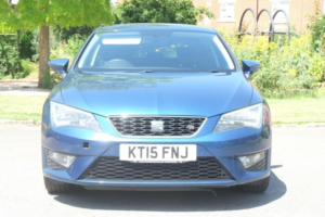 2015 SEAT Leon 1.4 Tsi Act Fr Sport Coupe Euro 6 (s/s) 3dr in Blue — image 2
