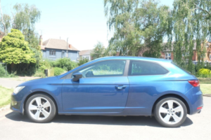 2015 SEAT Leon 1.4 Tsi Act Fr Sport Coupe Euro 6 (s/s) 3dr in Blue — image 6