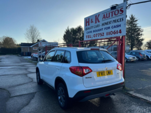 2017 Suzuki Vitara 1.6 Sz4 Euro 6 (s/s) 5dr in White — image 4