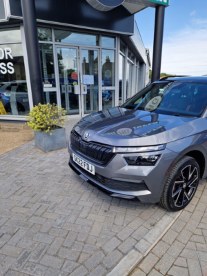 2022 Skoda Kamiq 1.0 Tsi Monte Carlo Euro 6 (s/s) 5dr in Grey — image 5