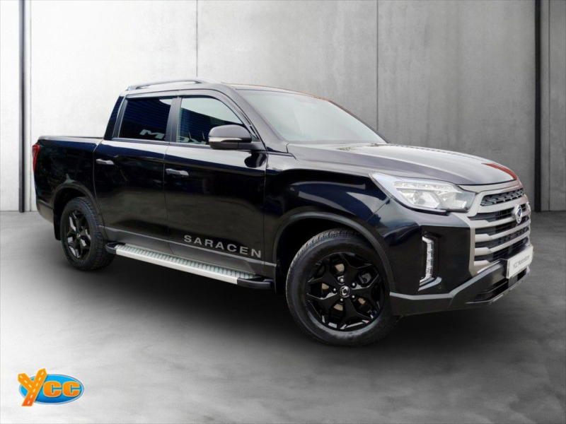 2023 Ssangyong Musso 2.2d Saracen Pickup Double Cab 4dr Diesel Auto 4WD Euro 6 (202 Ps) in Black — image 1