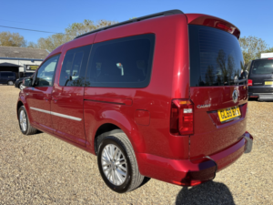 2019 Volkswagen Caddy Maxi Life Wav Wheelchair Accessible Vehicle 2.0 Tdi in Red — image 4